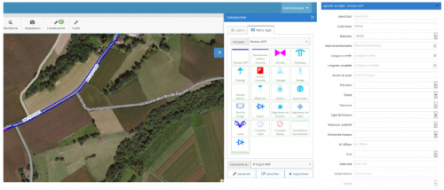 X'map - La solution de cartographie en ligne complète - Construction topologique