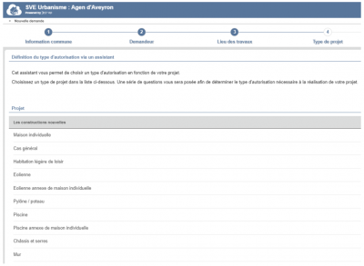 Solution pour la mise en place la Saisine par Voie Électronique (SVE) des demandes d'autorisations d'urbanisme